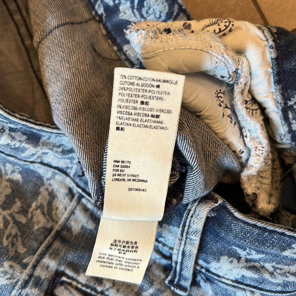 We The Free Dream Lover Printed Flare Jeans - Picture 10 of 13